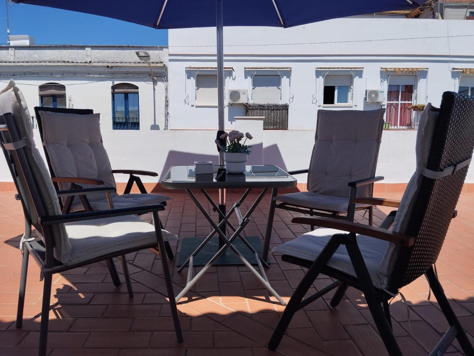 Apartamento 2 Habitaciones Sanlucar La Mayor N-431 Sevilla-Huelva Sanlúcar la Mayor Exterior foto